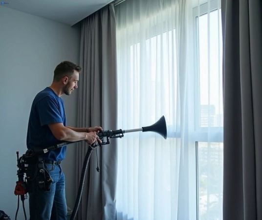 Professional curtain stain removal process equipment Fresho Curtain Cleaning surry-hills-nsw